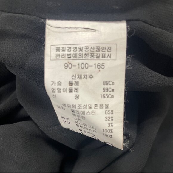 The Base Women's Black Blazer Gold Button Detail - Picture 8 of 9